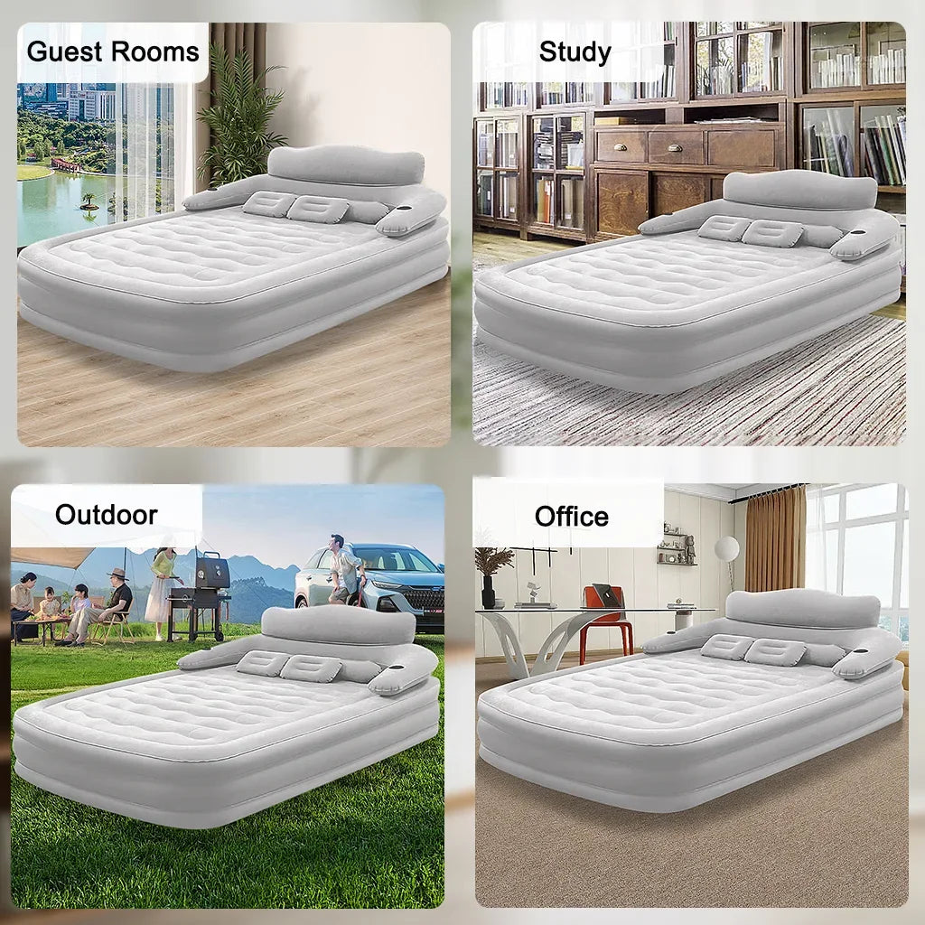 Automatic Inflatable Camping Mattress With Built In Pump