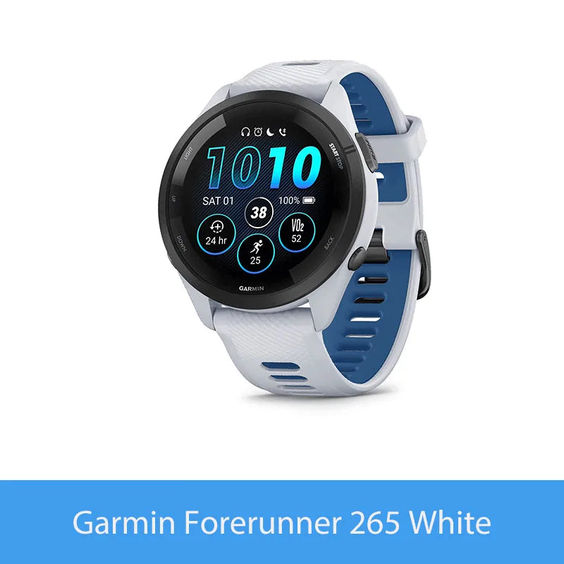 Garmin Forerunner 265 GPS Smartwatch AMOLED Display Heart Rate
