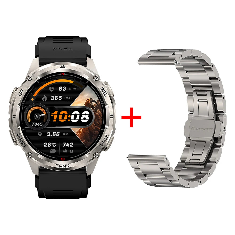 KOSPET Tank T3 Ultra 2 Bluetooth Waterproof Smart Watch