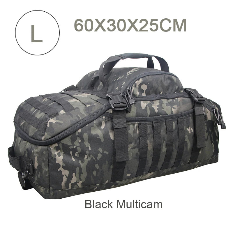 LQARMY Tactical Outdoor Backpack For Hiking Camping And Travel