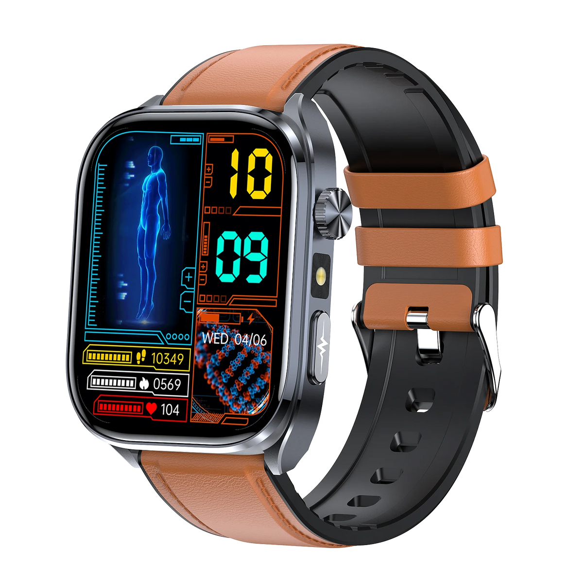 AI Smart Watch ECG Heart Health And Bluetooth Call Tracker