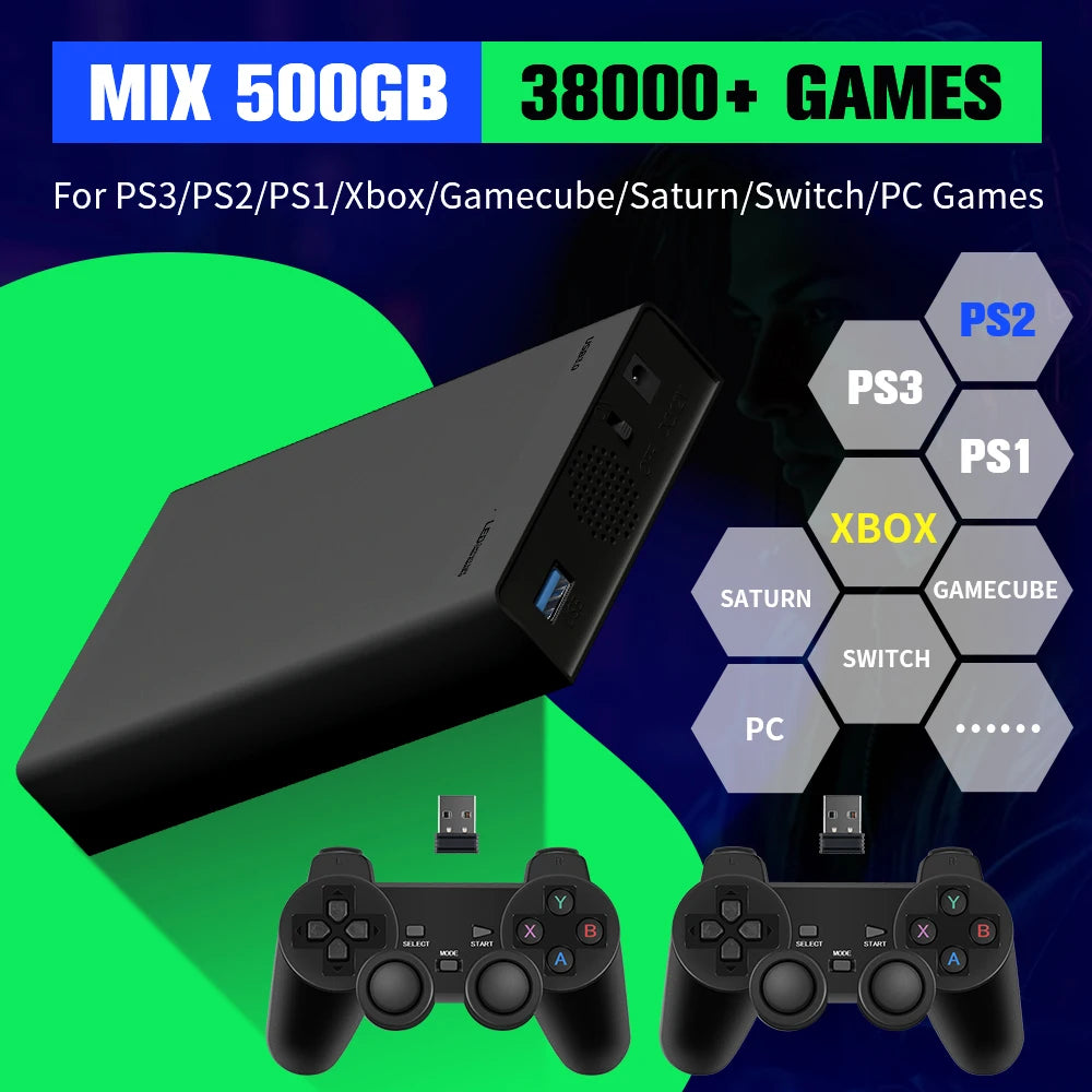JMachen Plug And Play Game Hard Drive With 38000 Games