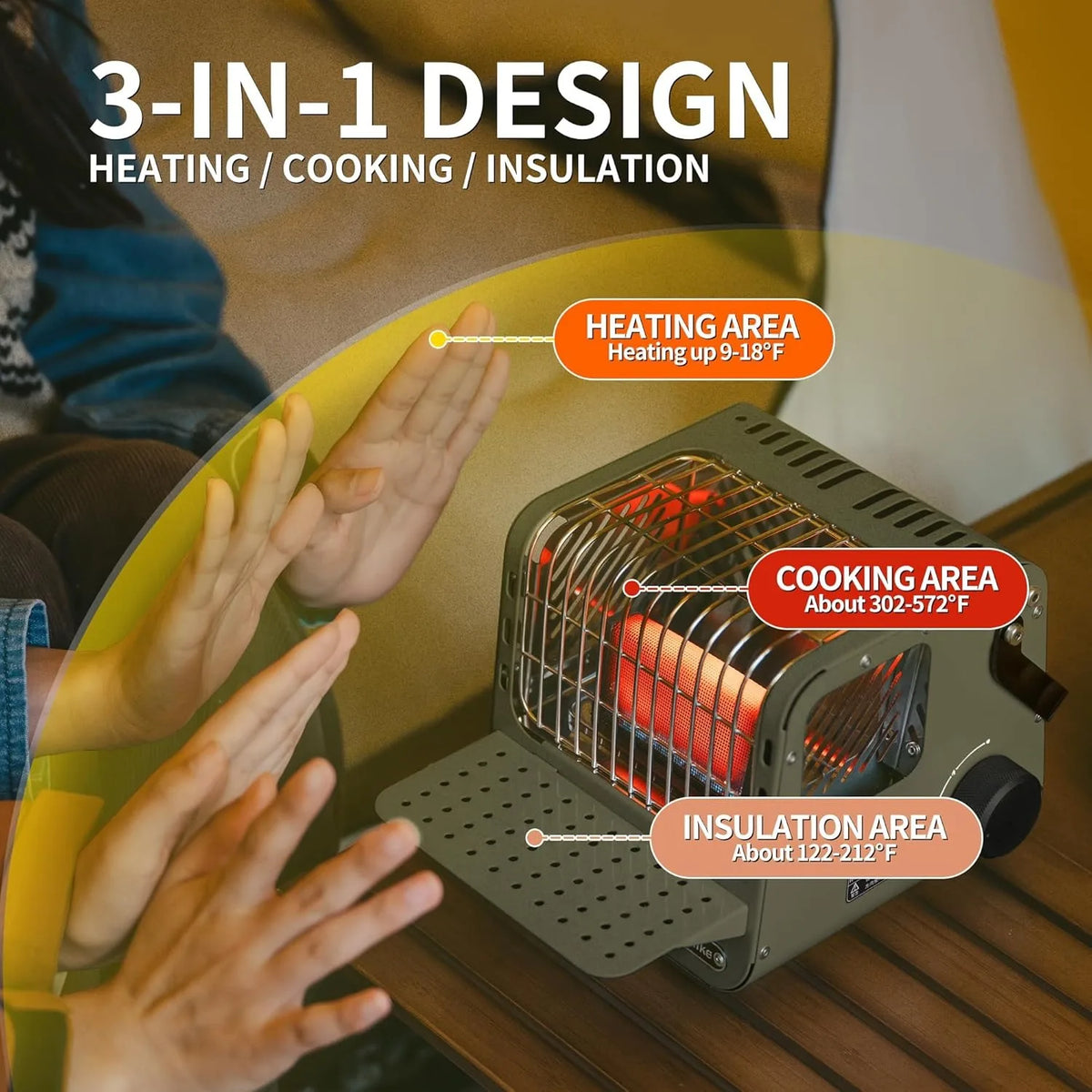 Naturehike Portable Indoor Outdoor Cassette Heating Stove