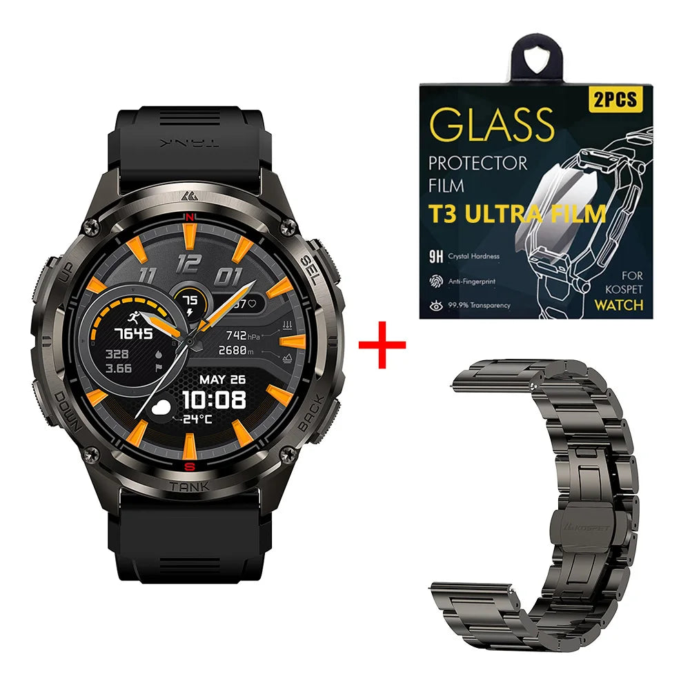 KOSPET Tank T3 Ultra 2 Bluetooth Waterproof Smart Watch