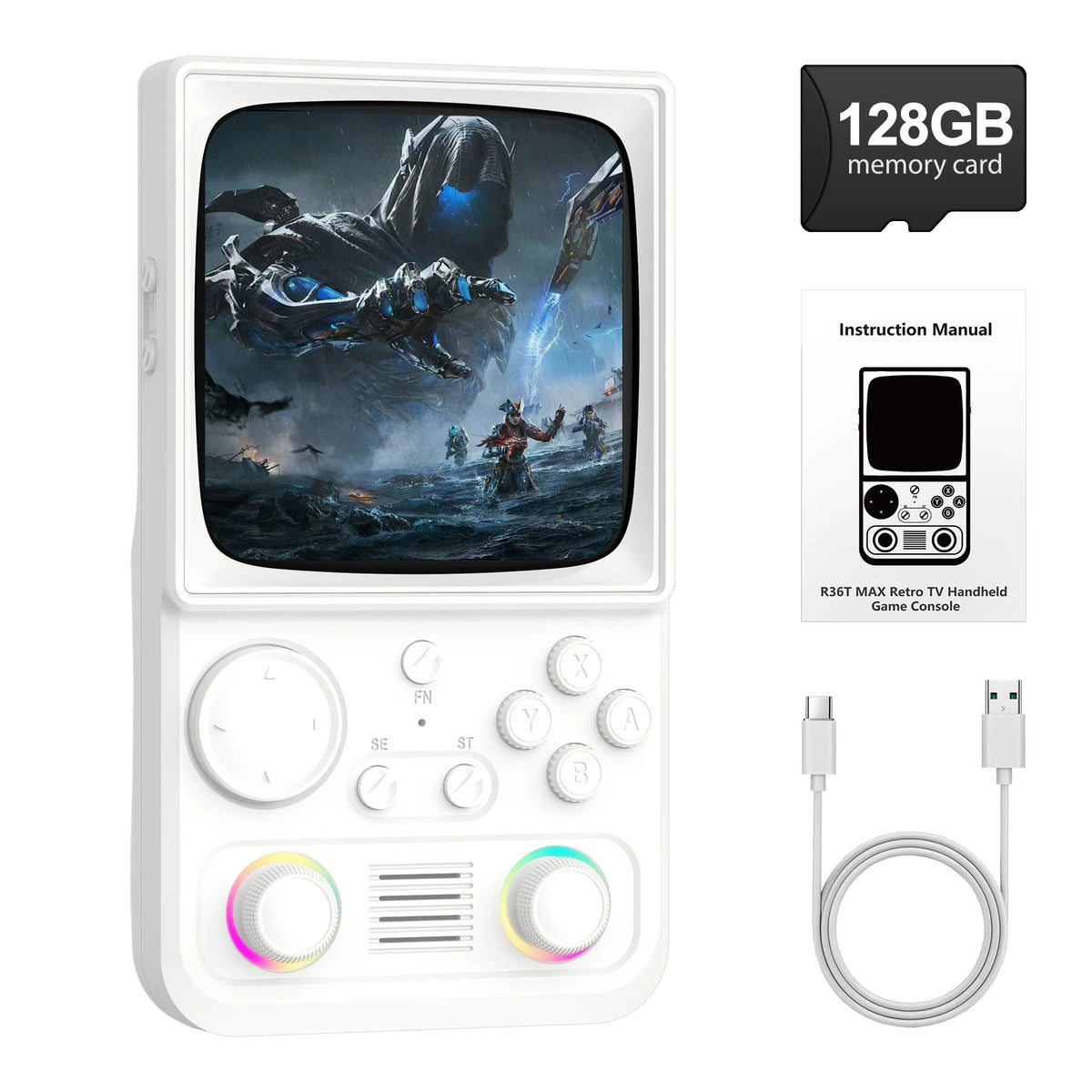 AISLPC RG40 MAX Portable Handheld Game Console With IPS Display