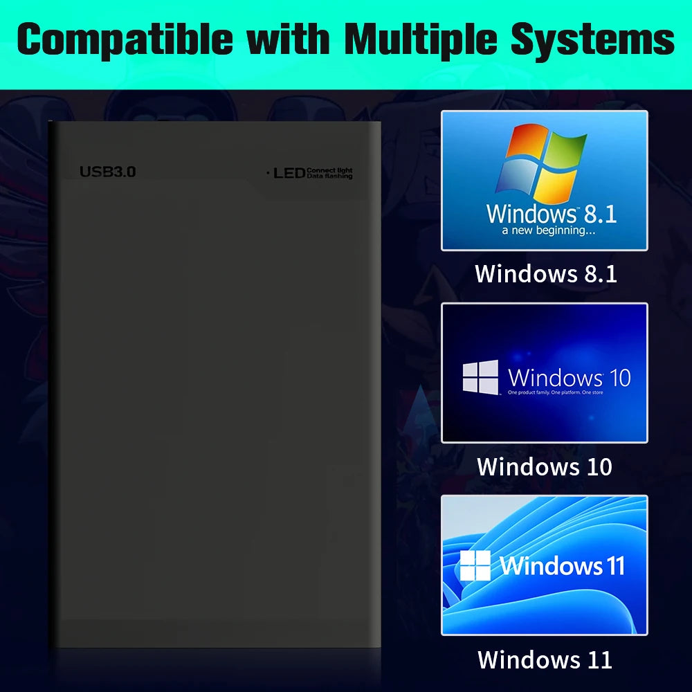 JMachen Plug And Play Game Hard Drive With 38000 Games