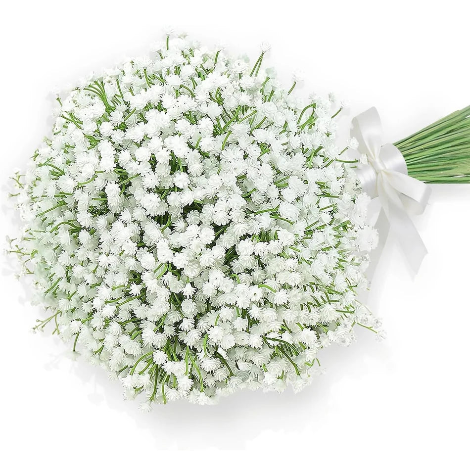 Artificial Babysbreath Flowers for Wedding Table Decor Bouquet