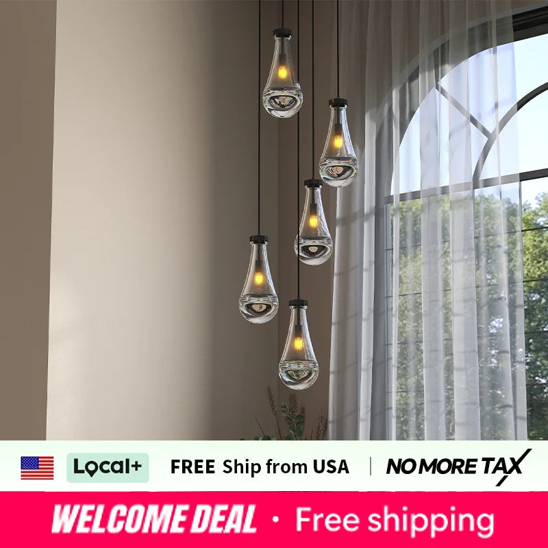 Zhikea 5 Light Cluster Pendant Chandelier For Modern Homes