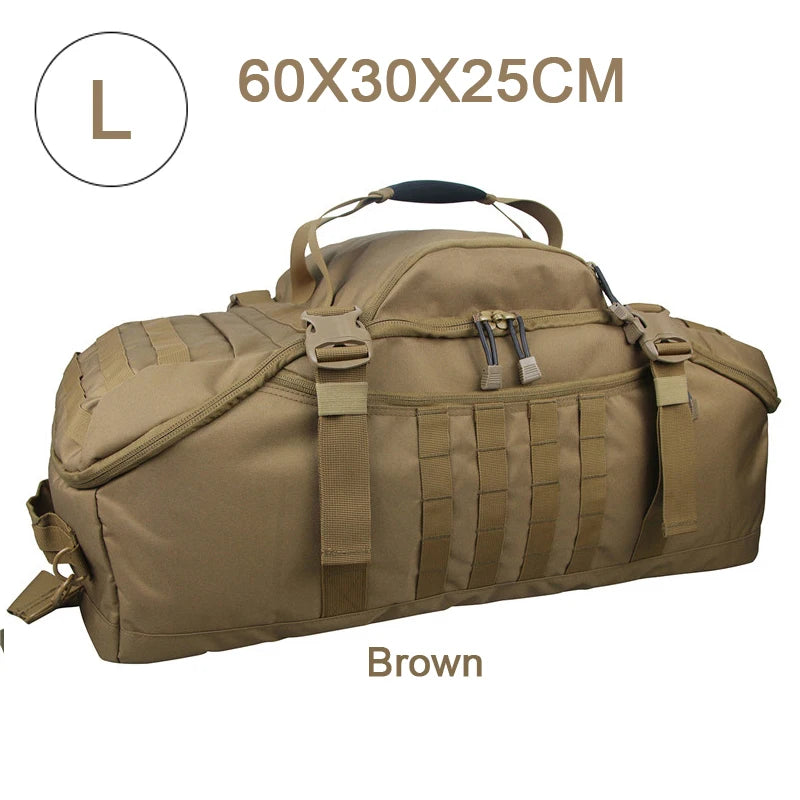 LQARMY Tactical Outdoor Backpack For Hiking Camping And Travel