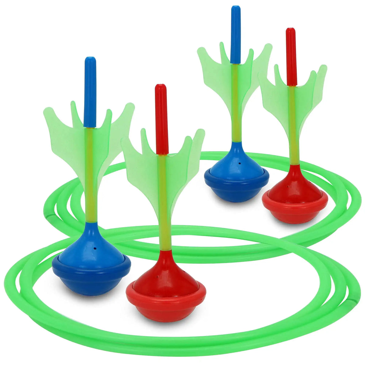 Joyfy Premium Outdoor Lawn Darts Game Set Glow In Dark