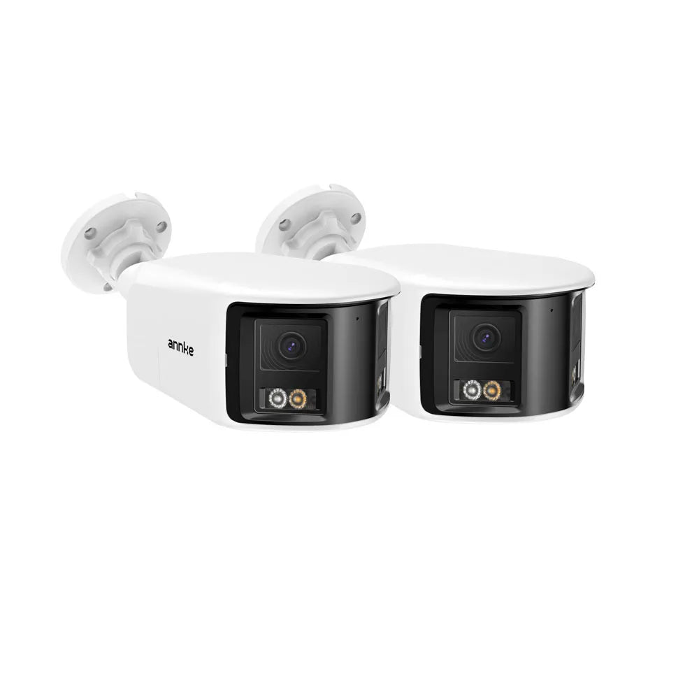 Annke FCD800 8MP Panoramic Dual Lens Outdoor PoE Security Camera