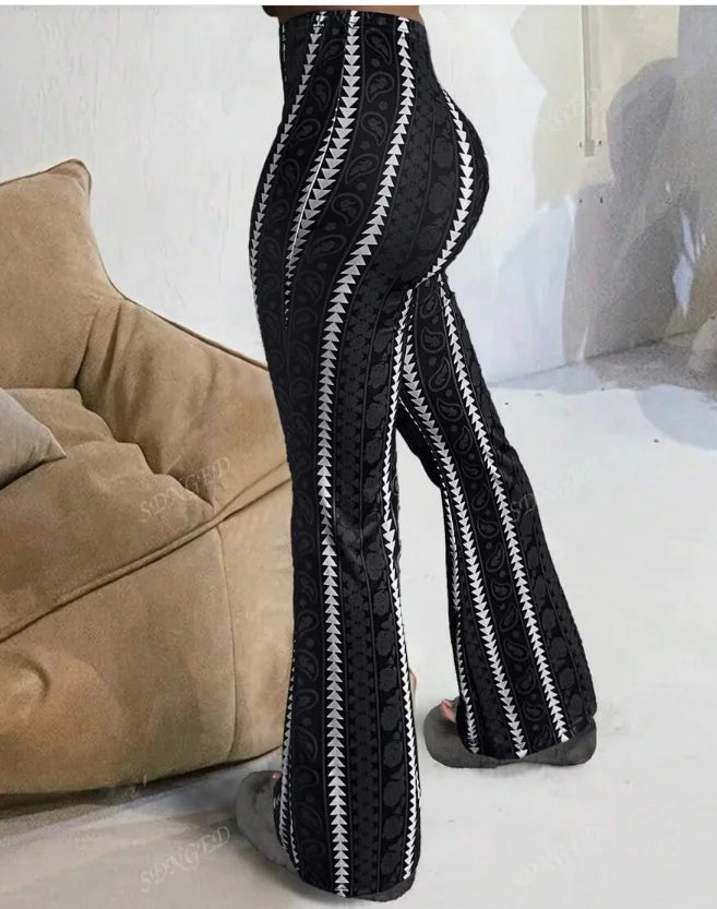 Women's Slim Fit Stretch Knit Polyester Commuter Pants