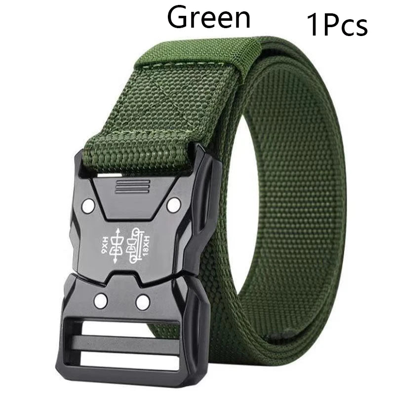 Quick Release Tactical Belt For Outdoor Sports And Everyday Wear