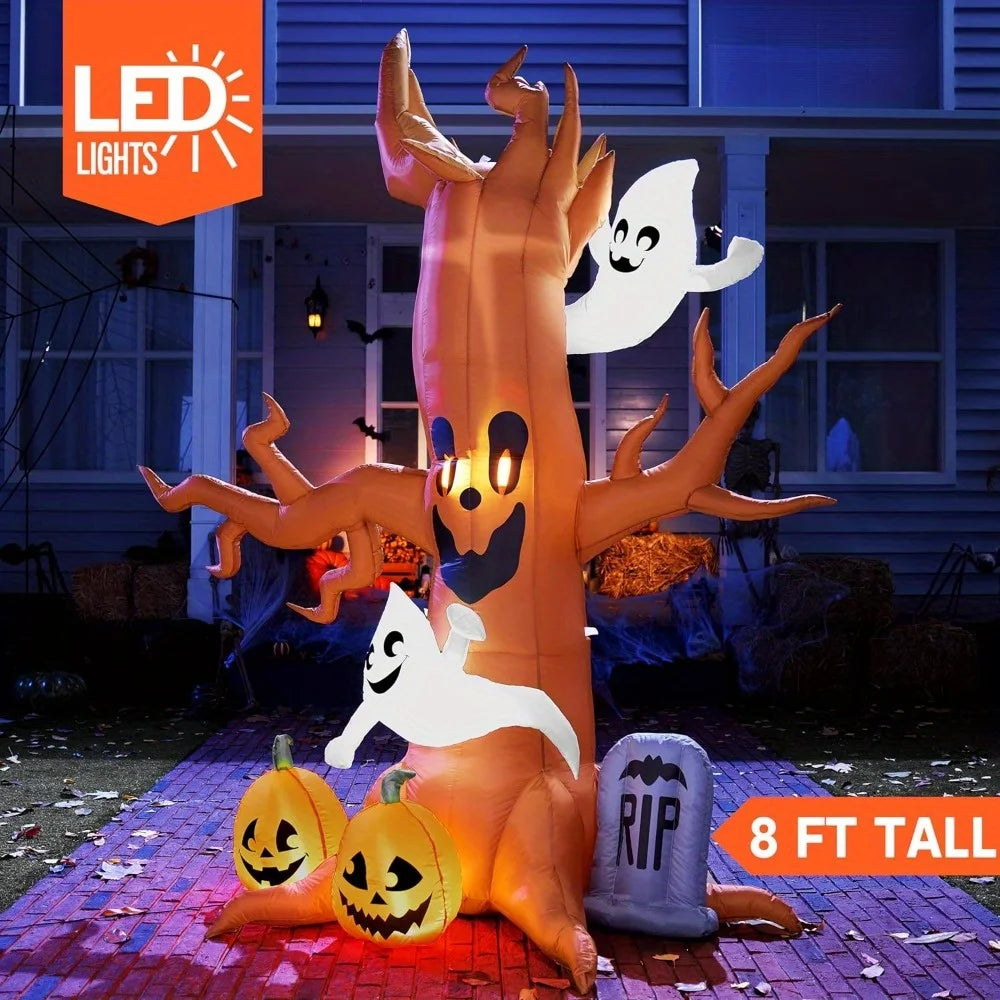 Halloween Inflatable Spooky Tree Yard And Garden Decor