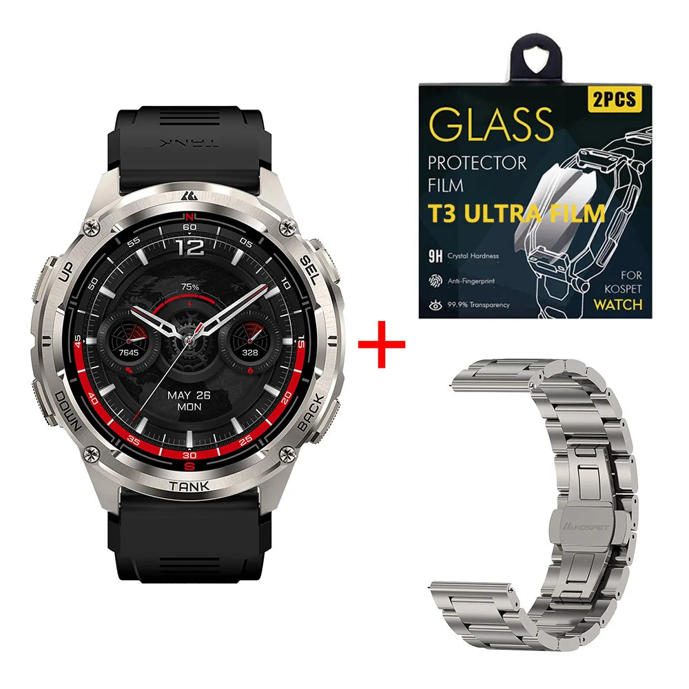 KOSPET Tank T3 Ultra 2 Bluetooth Waterproof Smart Watch