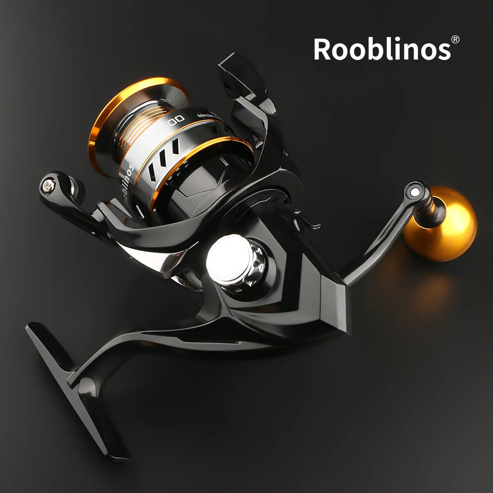 Rooblinos HM Spinning Fishing Reel With Metal Bearings