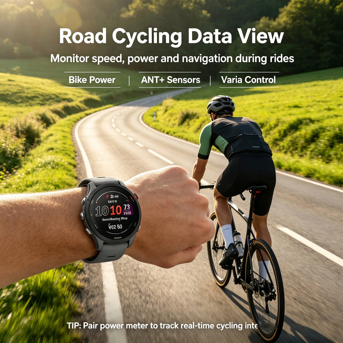 Garmin Forerunner 255 Multisport GPS Fitness Smartwatch With Sleep Tracking