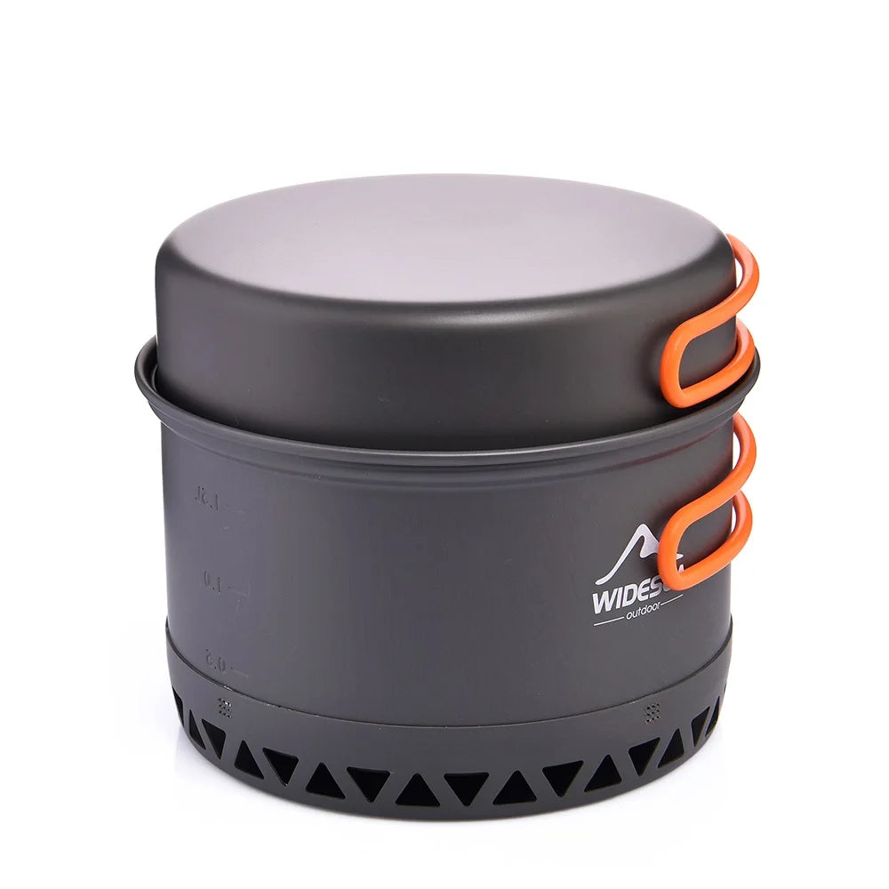 Widesea Outdoor Camping Cookware Set Kettle Pots