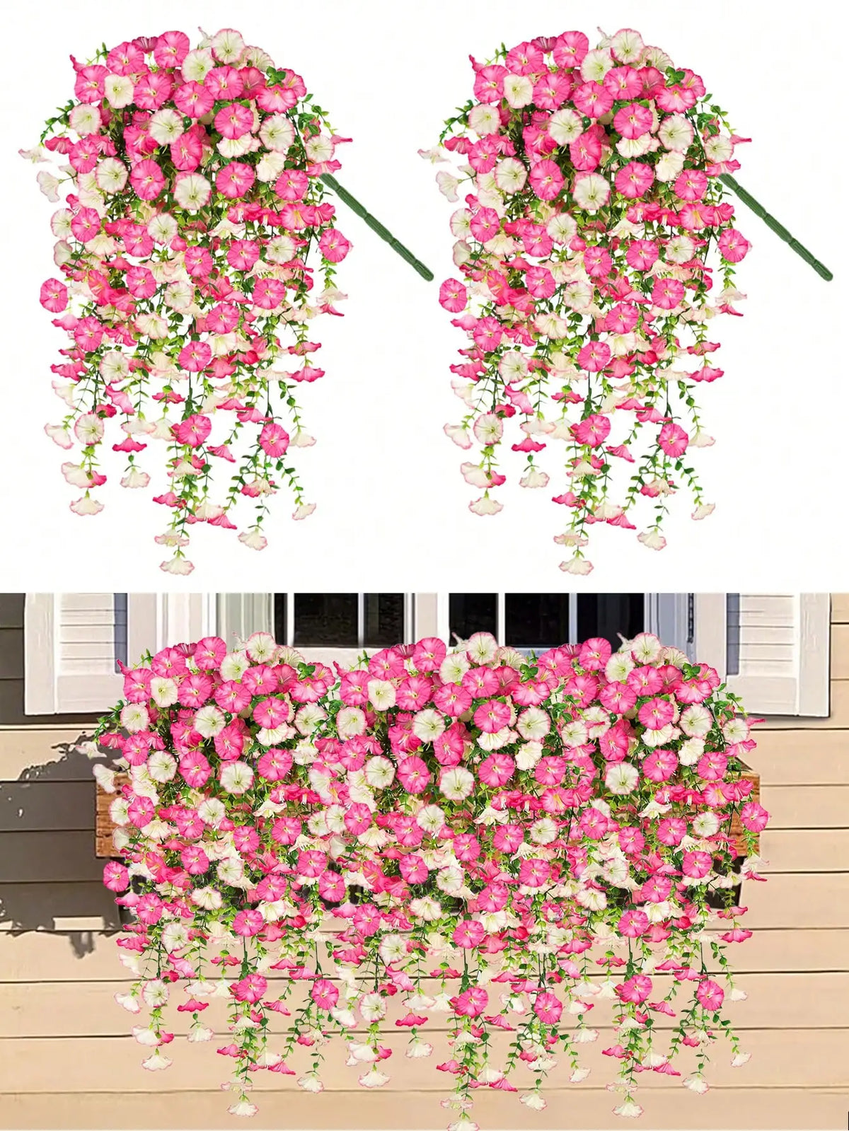 Artificial Eucalyptus Vine With UV Resistant Greenery For Outdoor Decor