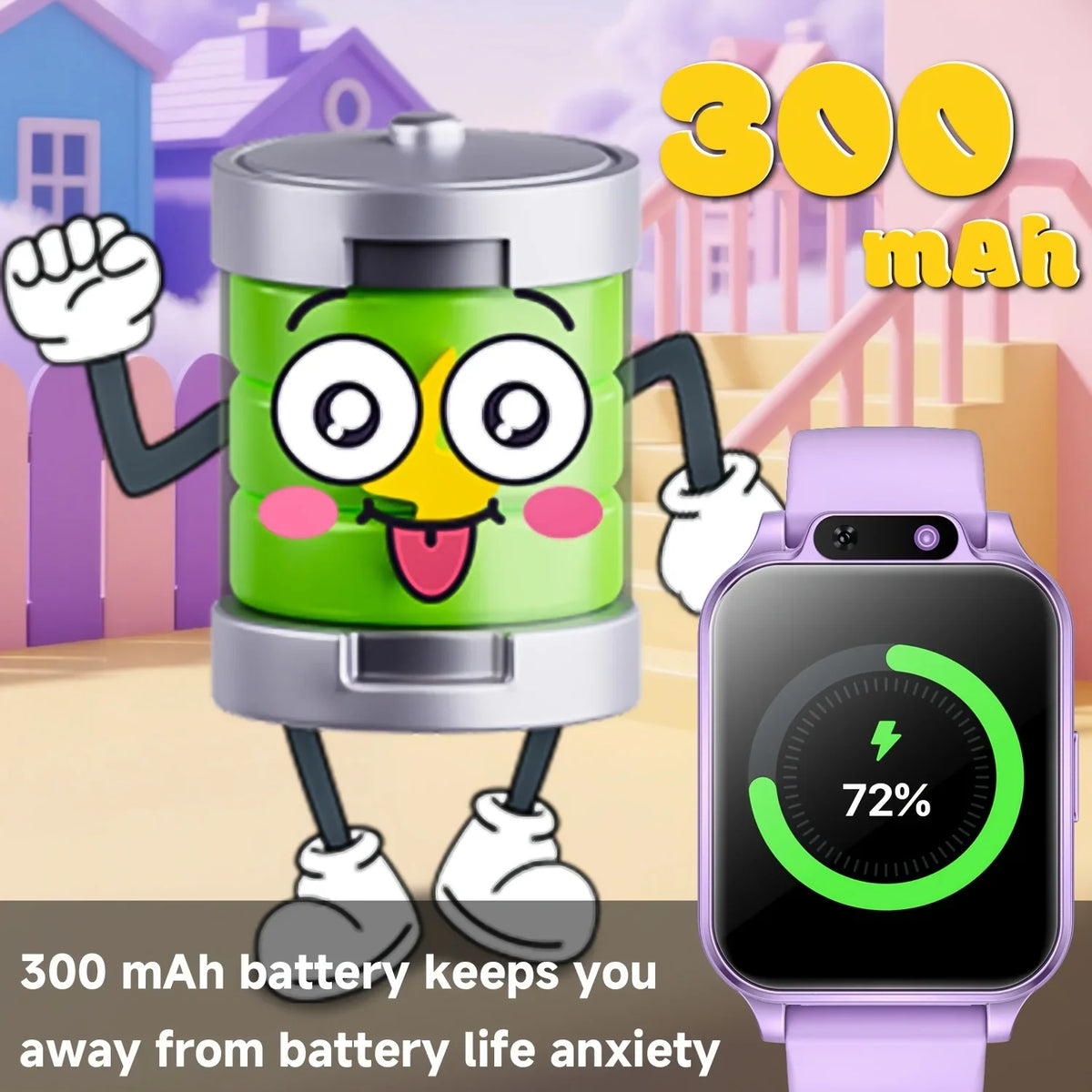 ERUN Sports Smartwatch With Wireless Calling And Fitness Tracking
