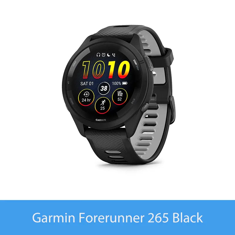 Garmin Forerunner 265 GPS Smartwatch AMOLED Display Heart Rate