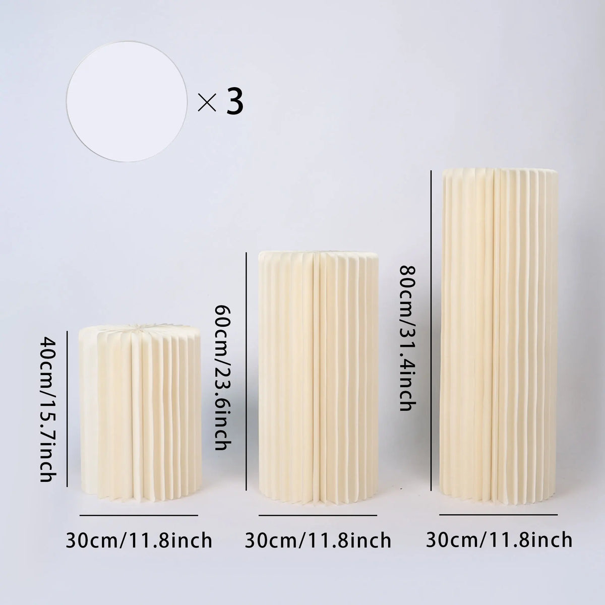 Round Roman Column Pedestal Stands Dessert Display Wedding Centerpieces