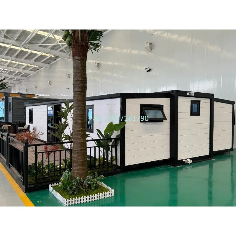 Modern Expandable Container House With Easy Assembly And Stylish Design
