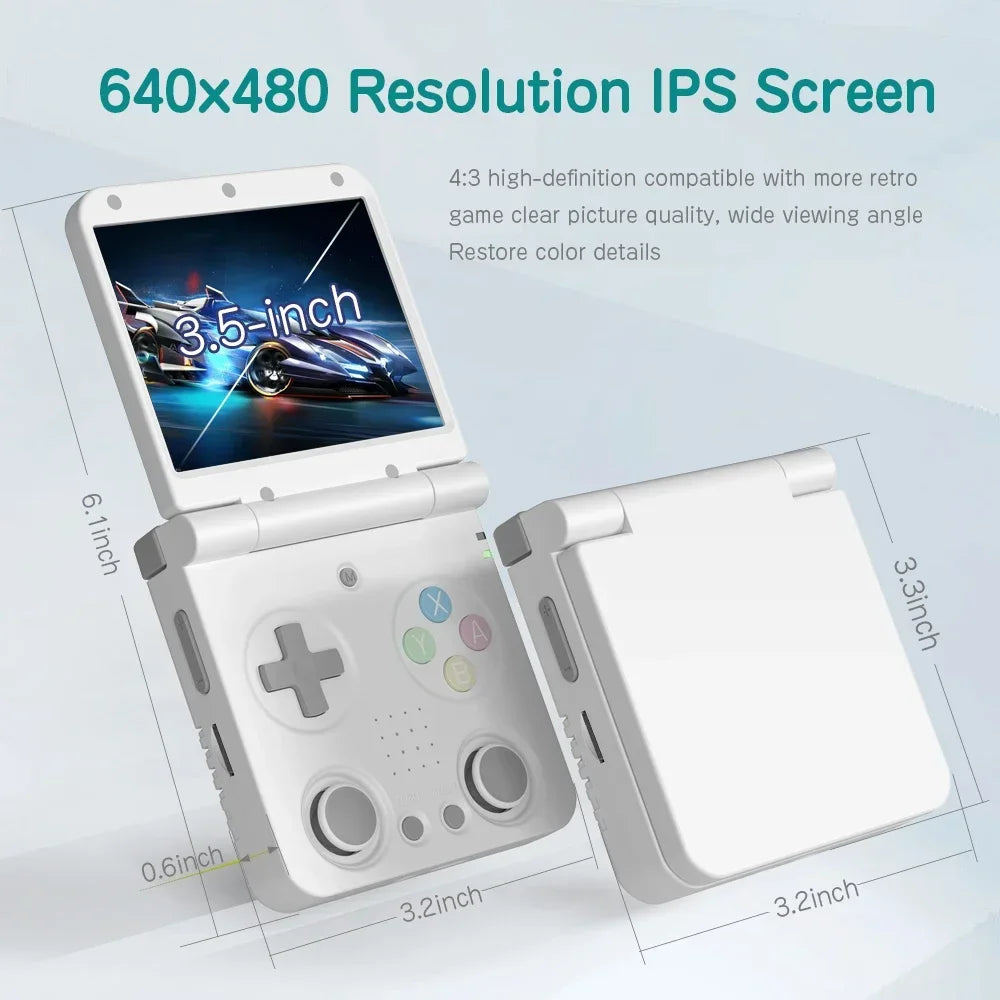 MIYOO Flip V2 Handheld Console IPS Screen Linux Onion OS