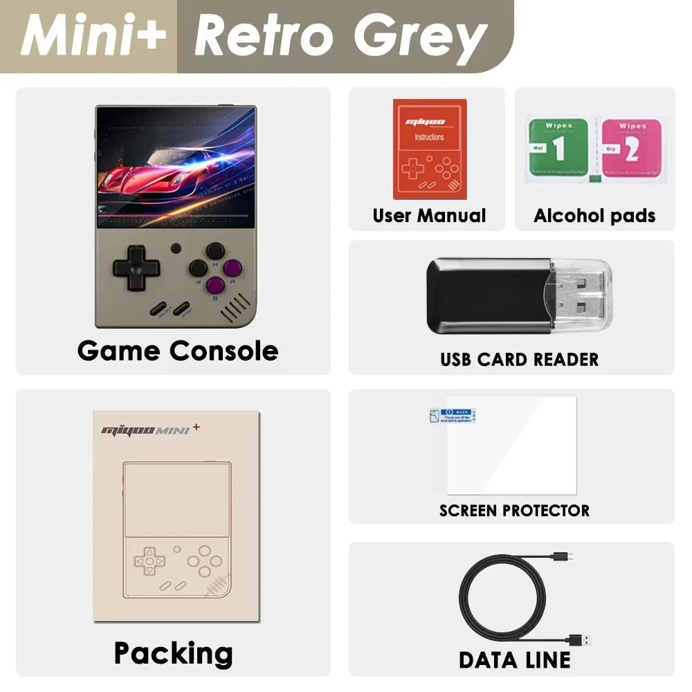 MIYOO Retro Handheld Game Console With IPS Display