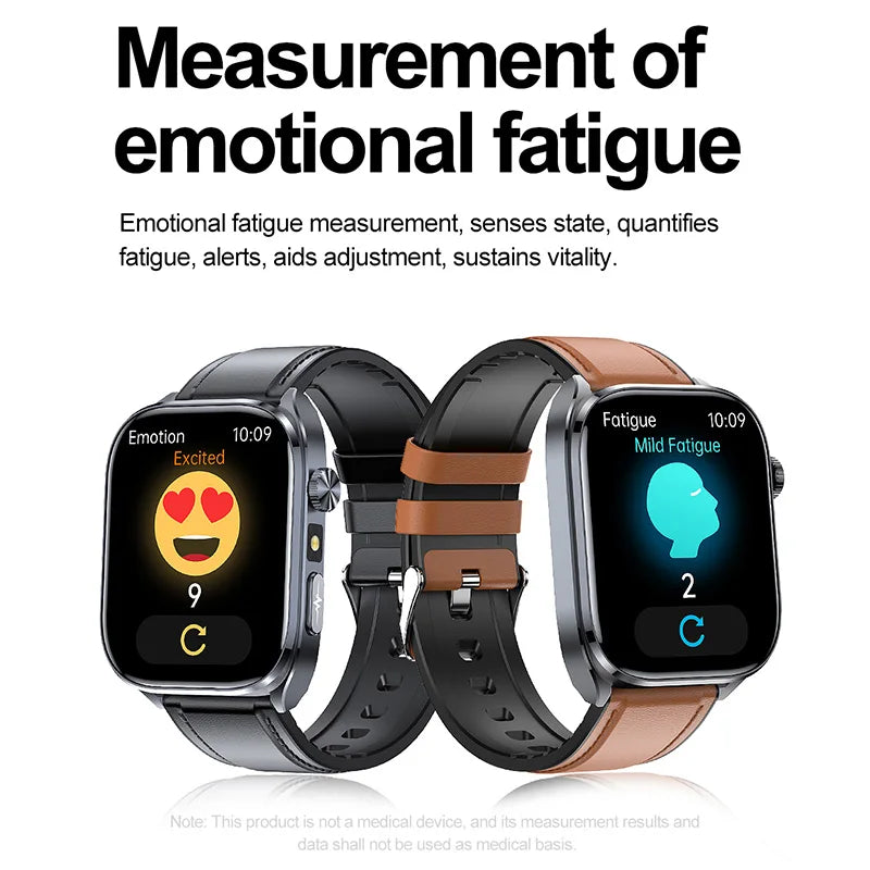 AI Smart Watch ECG Heart Health And Bluetooth Call Tracker