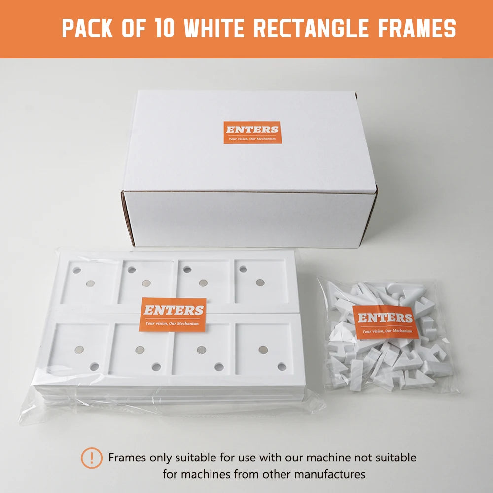 Mini Magnetic Refrigerator Photo Frames Blank Picture Holders