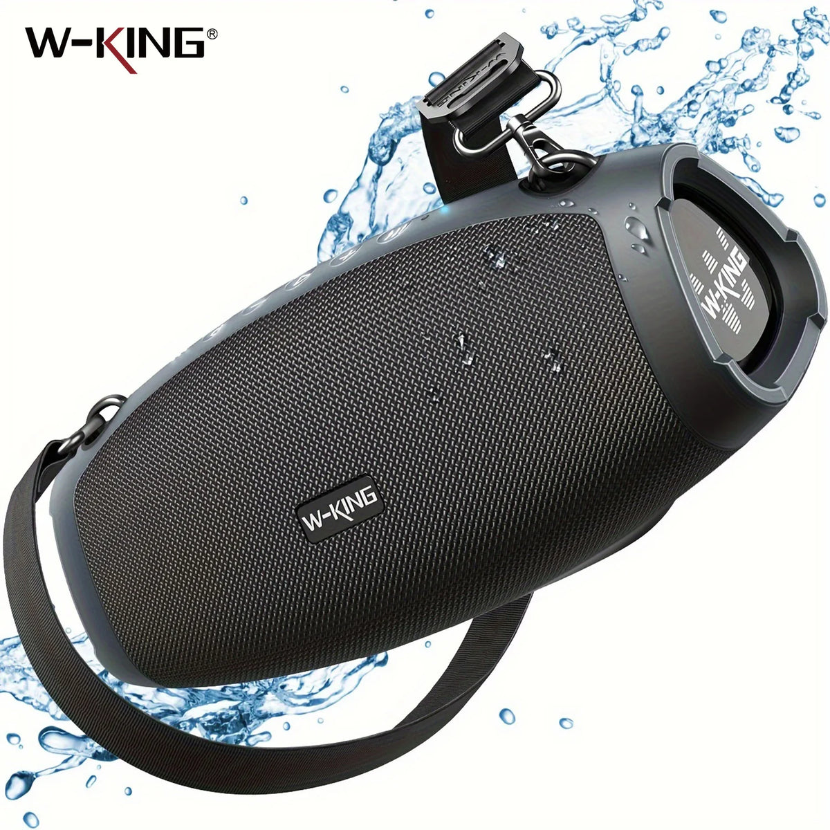 W-King X10 Waterproof Bluetooth Speaker With Powerful Deep Bass