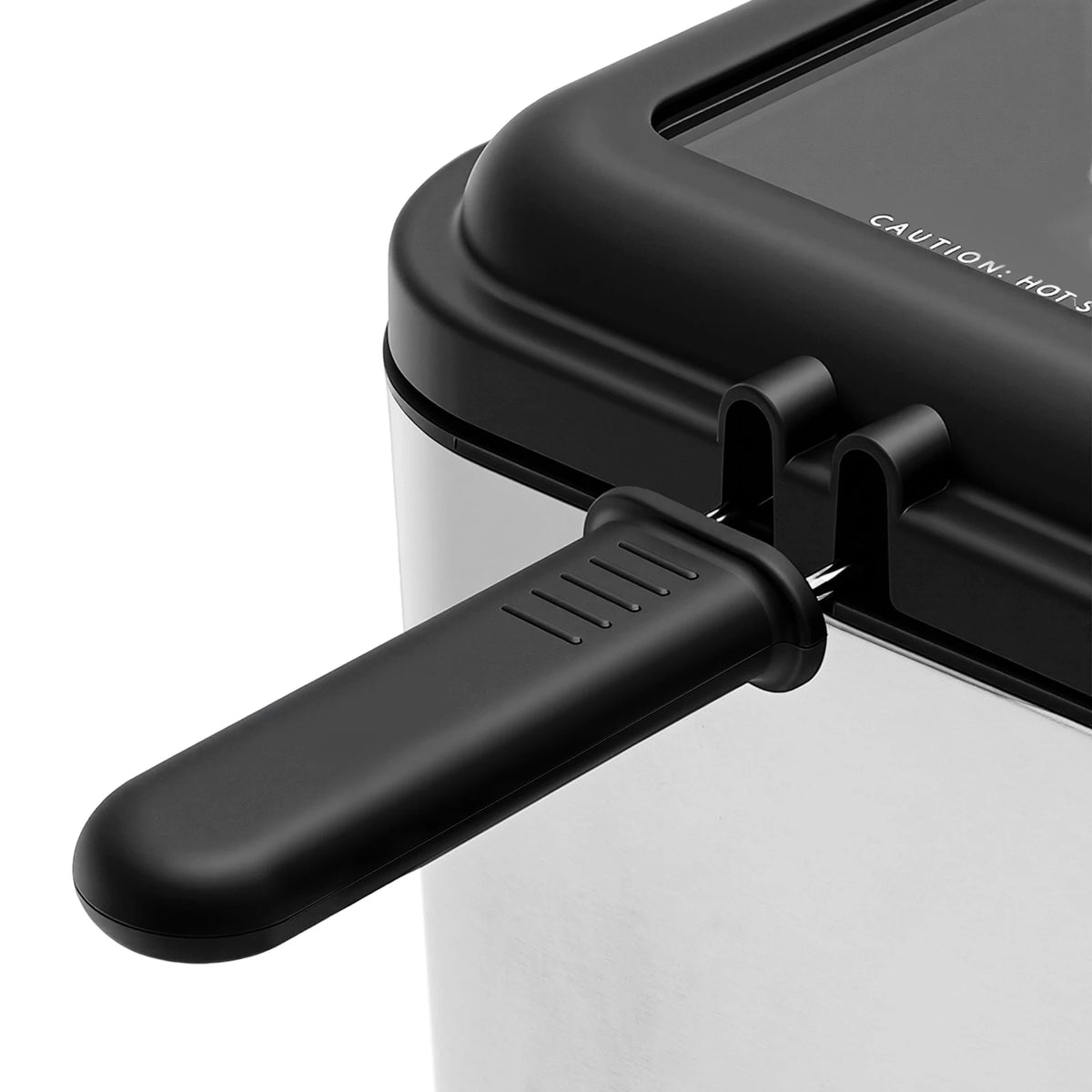 Electric Stainless Steel Deep Fryer With Adjustable Temperature Control Basket