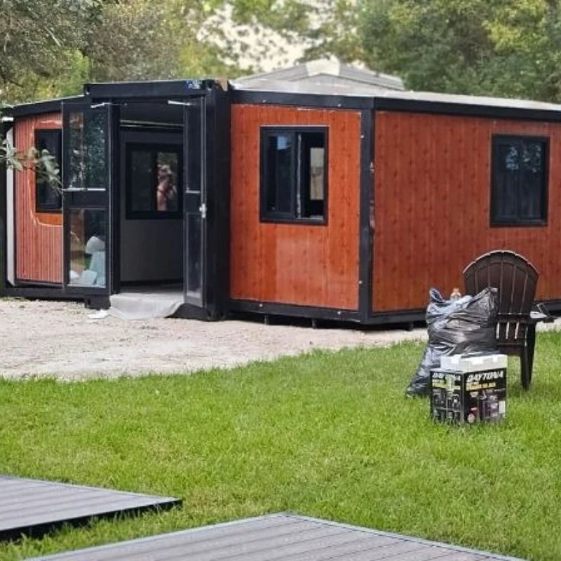Modern Expandable Container House With Easy Assembly And Stylish Design