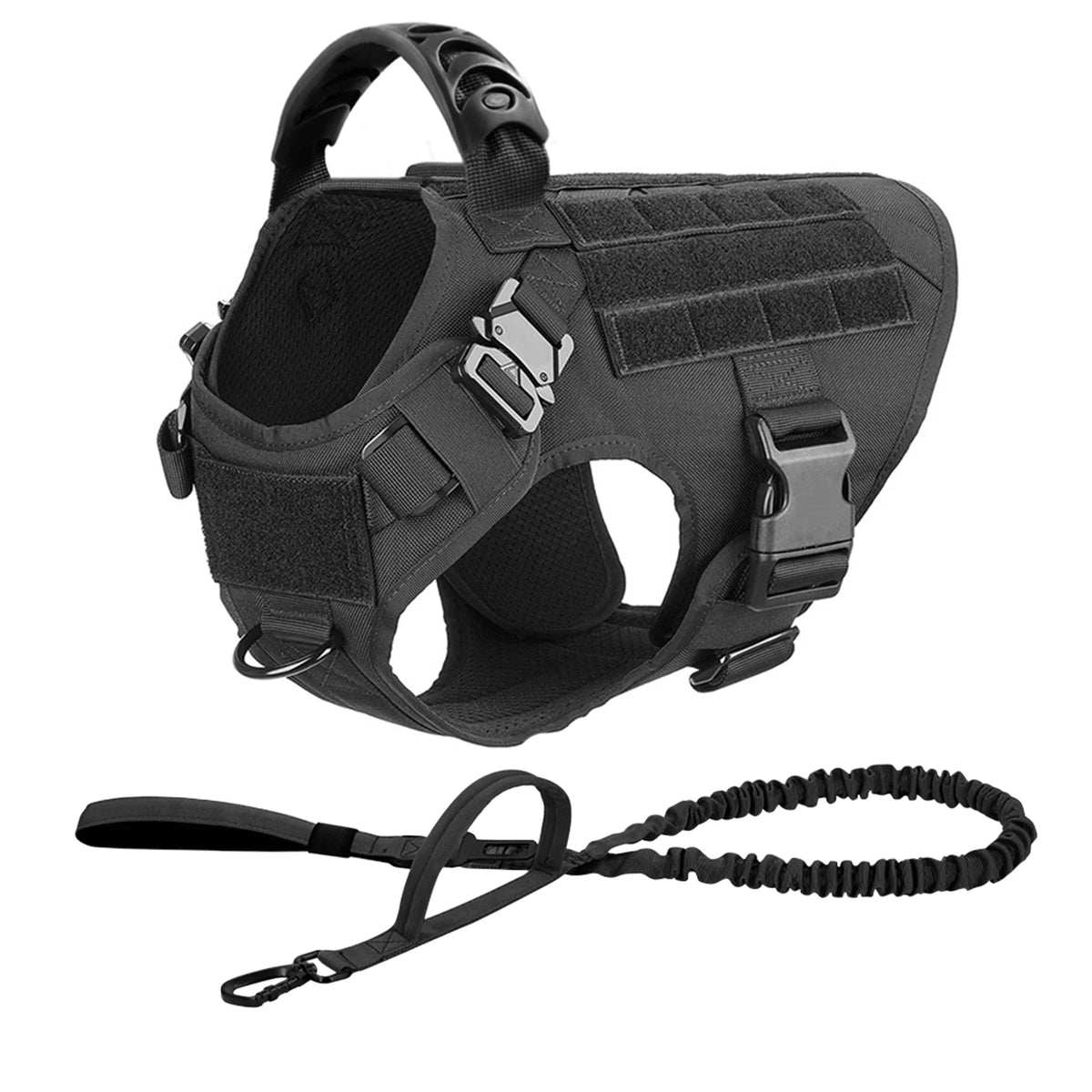 Petavel Nylon Dog Harness And Leash Set For Dogs Walking Vest