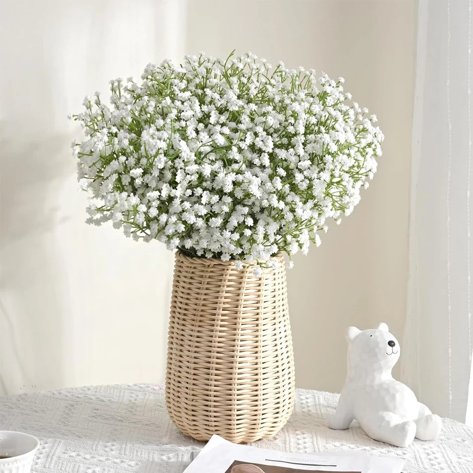 Artificial Babysbreath Flowers for Wedding Table Decor Bouquet
