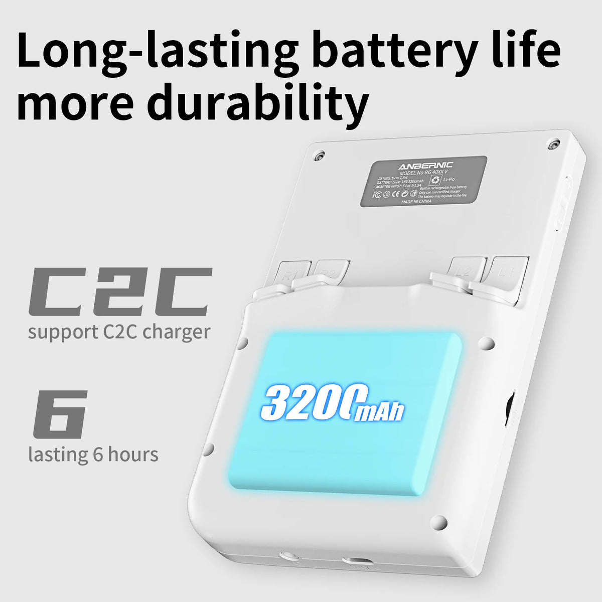 Anbernic RG40XXV Retro Handheld Game Console With Wifi Bluetooth