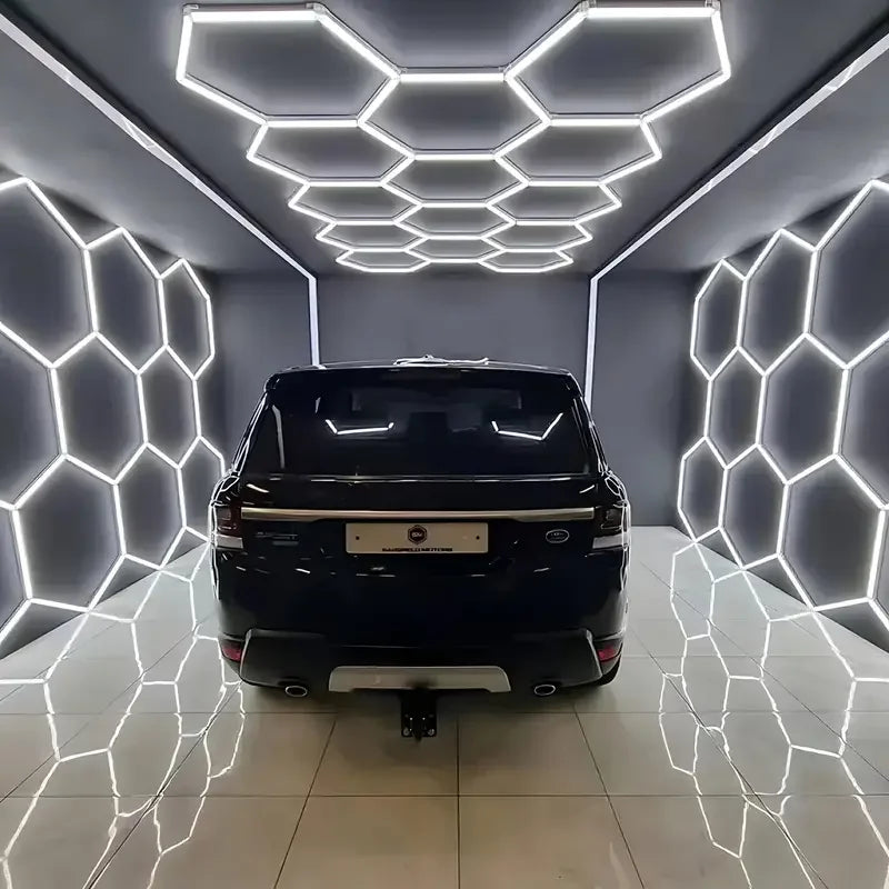 Bsx Bestka Hexagon Led Garage Light Super Bright Shop