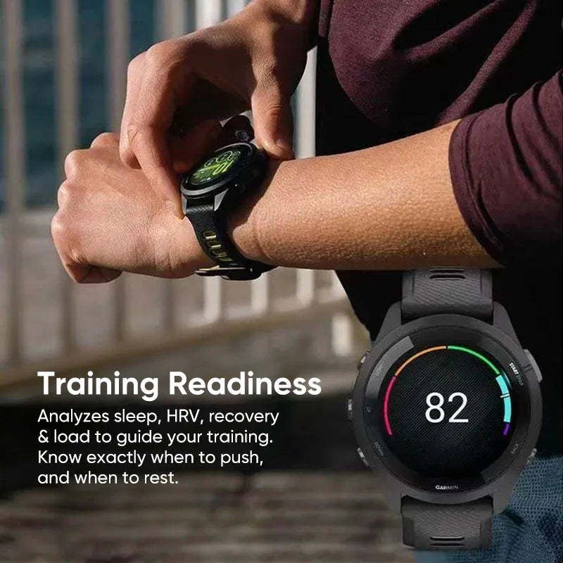 Garmin Forerunner 265 GPS Smartwatch AMOLED Display Heart Rate