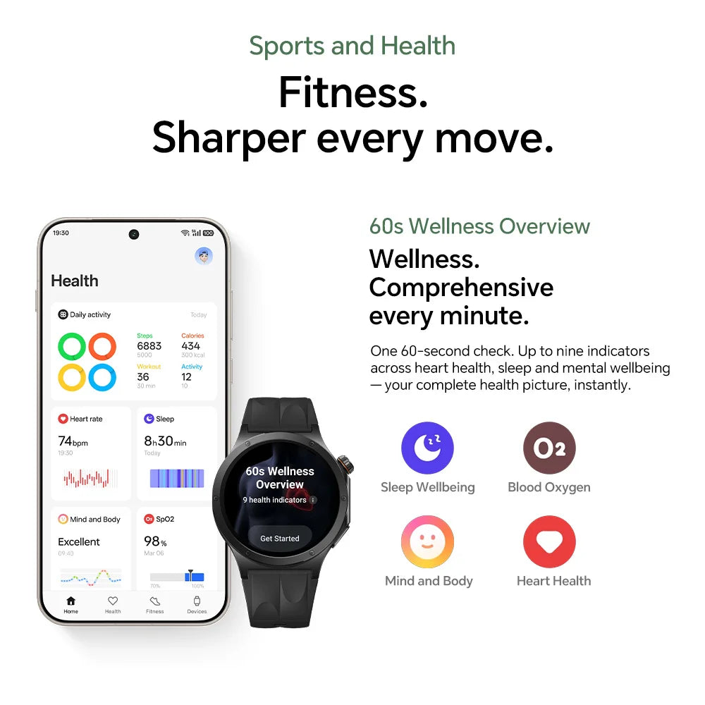 OnePlus Watch 4 Smartwatch With Fitness Sleep And Heart Tracking