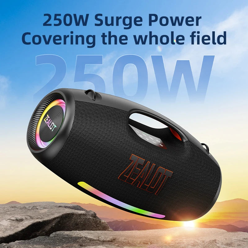 ZEALOT Waterproof Portable Bluetooth Speaker With Powerful Deep Bass