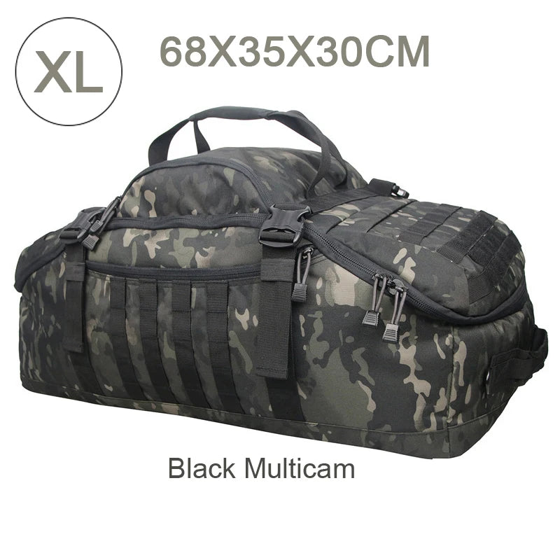 LQARMY Tactical Outdoor Backpack For Hiking Camping And Travel