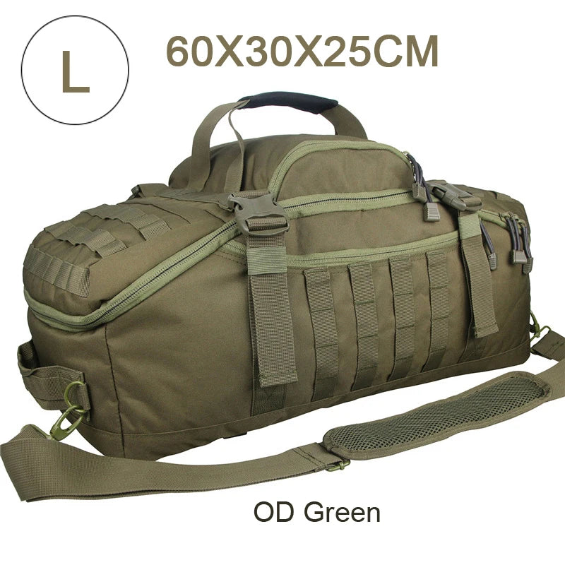 LQARMY Tactical Outdoor Backpack For Hiking Camping And Travel