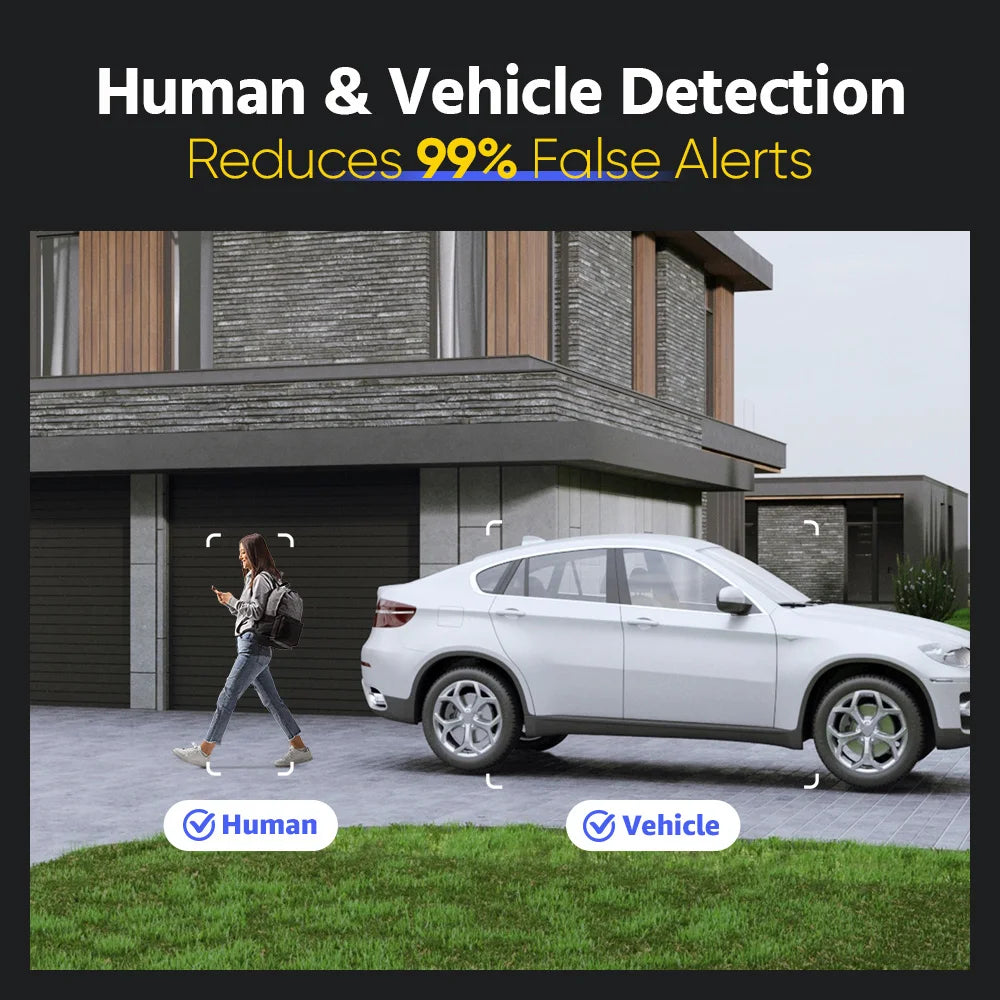 ANNKE 12MP 3K Outdoor PoE Security Camera With Night Vision