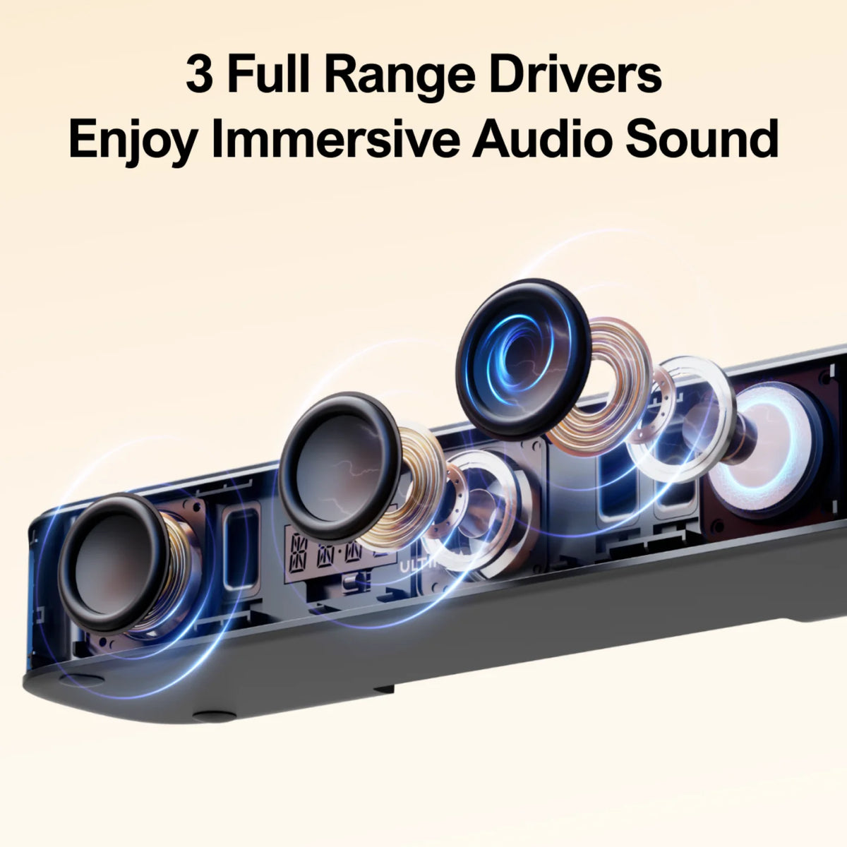 ULTIMEA Home Theater Sound Bar System With Surround Sound Speakers