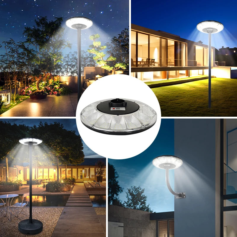 Morglad Outdoor Solar LED Garden Light IP44 Waterproof Yard Lamp