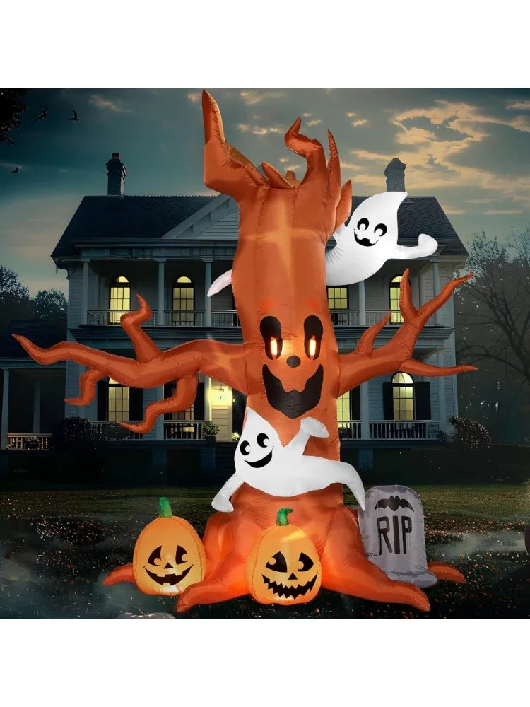 Halloween Inflatable Spooky Tree Yard And Garden Decor