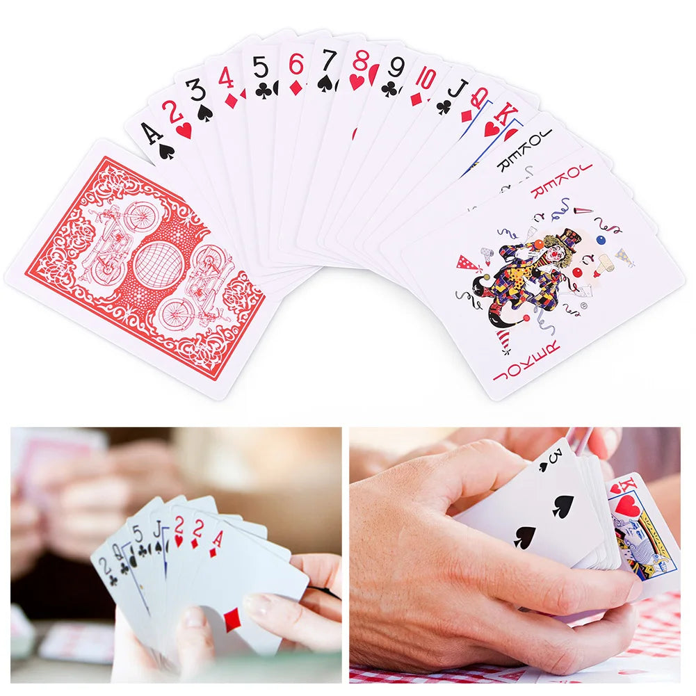 Premium Plastic Playing Cards For Poker Blackjack And Table Games