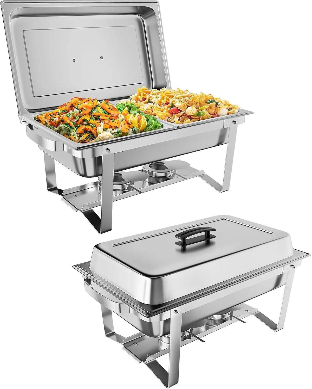 Stainless Steel Buffet Chafing Dish Set With Lid And Tools