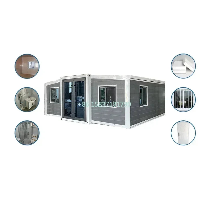 Modern Expandable Container House With Easy Assembly And Stylish Design